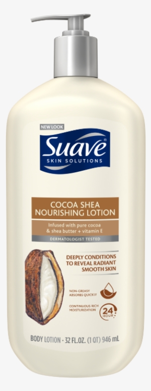 [smoothing Cocoa Butter And Shea Body Lotion 32oz, - Suave Advanced Therapy Lotion #2352442