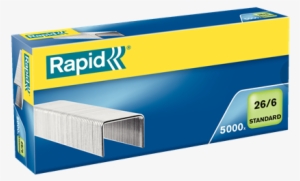 Rapid Standard Staples 26/6 - Rapid 11910711 140/10 10mm Galvanised Staples Box 5000 #2352562