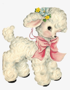 Lamb - Vintage Lamb Clip Art #2352596