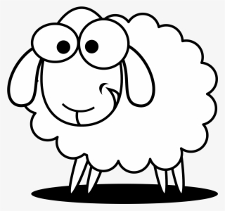 Pin By Libby Gard On Farm Animals - Clip Art Sheep Black And White #2352977