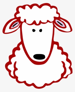 Red Lamb Clip Art - Sheep Clip Art #2353217