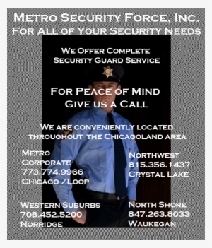 Metro Security Force, Security Guard Companies, Security - Security Guard #2353856