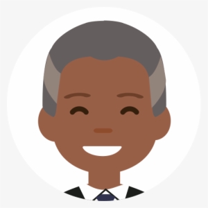 Famous Former Security Guards - Nelson Mandela Icon Png #2353934