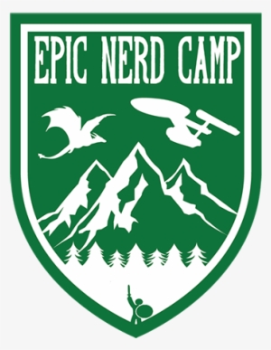 For A One Of A Kind Adult Camping/convention Hybrid, - Epic Nerd Camp Logo #2354090