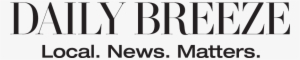 Tdb-logo - Daily Breeze Newspaper Logo #2354598
