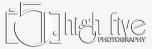 High Five Logo 2 Whitedrop - Calligraphy #2354939