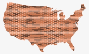 This Free Icons Png Design Of United States Map Bricks #2355142