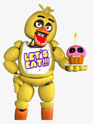 Fnaf Renders Series Album On Imgur Png Chica The Chicken - Five Nights At Freddys Fnaf Lets Eat Mugs #2355713