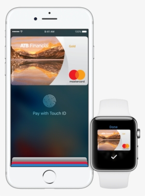 Use Apple Pay With Your Atb Financial Interac® Debit - Apple Pay Watch Mastercard #2356609