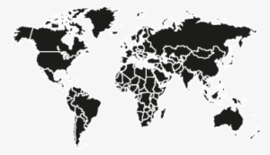 World Black Vector - Map Download Vector India #2356833 World Black Vector - Map Download Vector India #2356833