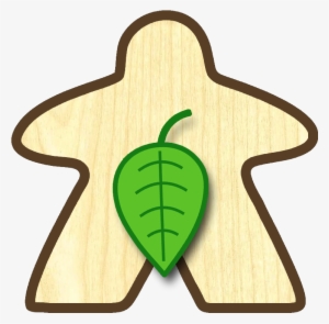 Naked Meeple Logo - Plywood #2358007