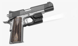 Crimson Trace Has Just Released Their Lightguard Weapon-mounted - Crimson Trace Ltg-701 1911 Lightguard Front Activation #2358868