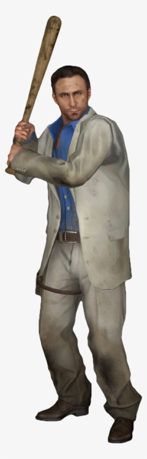 Nick Bat Render - Left 4 Dead 2 Nick Png #2359002
