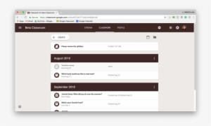 Classwork Page With Materials - Google Classroom #2359340
