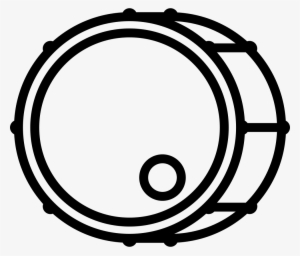 Bass Drum Comments - Bombo Con Platillo Vector #2359419