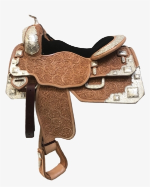 B17-681 Silver Show Saddle #2359810