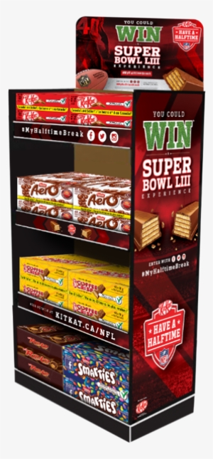 After Pushing Its Contest Hashtag All Season, Kit Kat - Super Bowl #2359852
