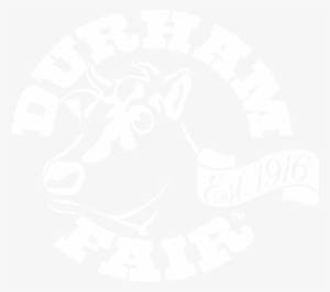 Round Black - Durham Fair Tile Coaster #2360227