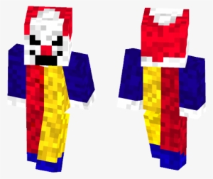 Male Minecraft Skins - Evil Clown #2360625