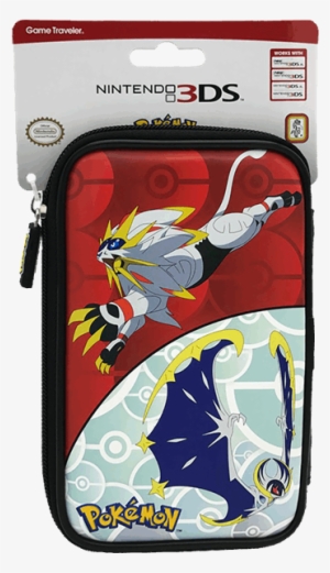 Sun & Moon Solgaleo & Lunala Nintendo 3ds Xl Case - Nintendo 2ds Xl Carrying Case Pokemon #2361113