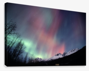 Multi Colored Northern Lights Fill The Night Sky Off - Aurora #2361114