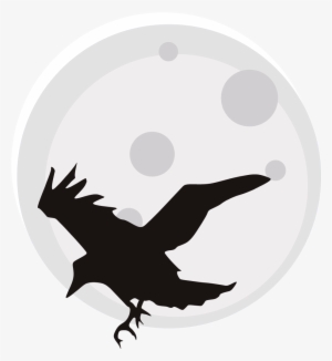 Crow Clip Art Crow Clipart Fans - Raven Silhouette #2361542
