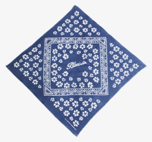 Bandana Kembang Indigo Bandanas, Indonesia, Indigo, - Triangle #2361647