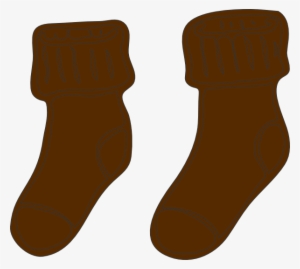 Socks Clip Art At Clker - Brown Socks Clip Art #2361767