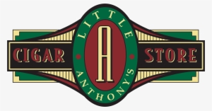 Little Anthony's Cigar Store - Cigar Logo Png #2361923