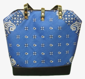 Blue Bandana Tote Bag - Shoulder Bag #2362130