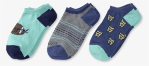 3-pack Boys Rocket & Football Low Cut Socks - American Football #2362185
