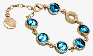Ioaku The Galaxy Bracelet Gold Aqua - Bracelet #2362337