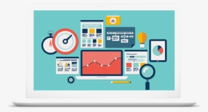 Classifieds Website Script - Art Print: Bloomua's Website Seo And Analytics Icons, #2362420