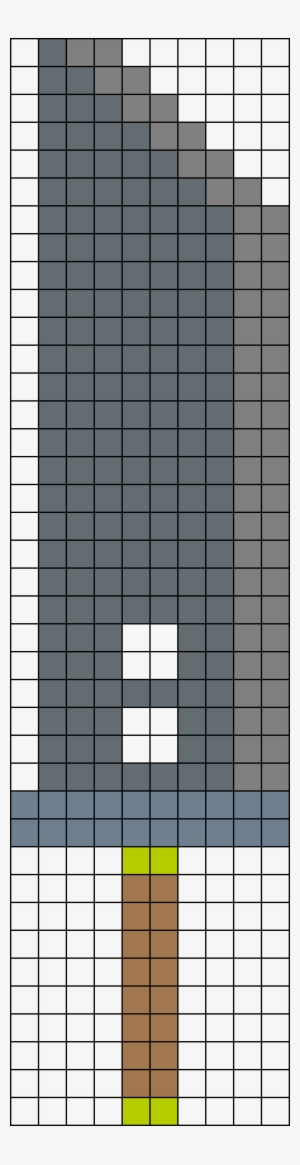 Buster Sword Perler Bead Pattern / Bead Sprite - Sword Perler Bead Patterns #2363181