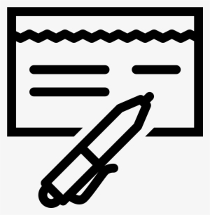 Bank Check Icon Png - Icon #2363218