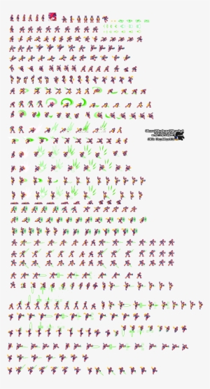 Zero - Megaman Zx Sprite Png #2363264