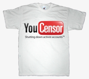 Youtube Censorship Activism Useless Politics Freedom - Cmyk T Shirt Design #2363526