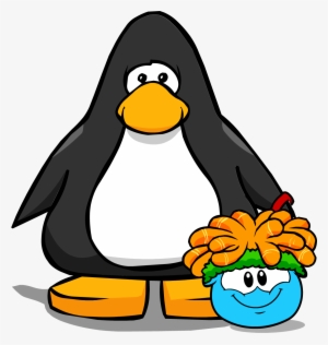 The Workout Curl On Player Card - Club Penguin Penguin Transparent #2363687