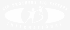 Big Brothers Big Sisters International 01 Logo Black - Crowne Plaza White Logo #2363903