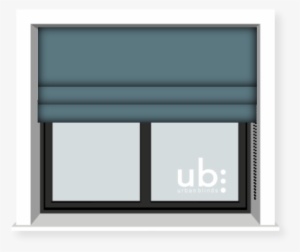 Visual Representation Of Roman Blinds - Roman Blind Png #2364074