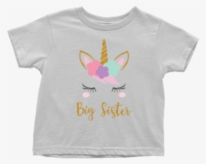 Unicorn Big Sister Shirt, Toddler Big Sister Shirt - Christmas Elf Shirts #2364255