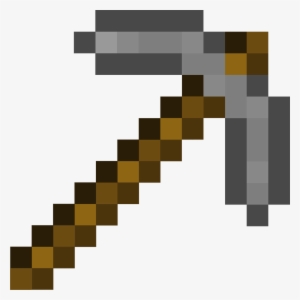Minecraft Stone Pickaxe Png - Minecraft Stone Pickaxe #2364525