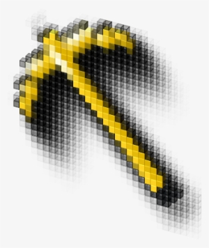 View Cursor On T-shirt - Growtopia Golden Pickaxe Cursor #2364665