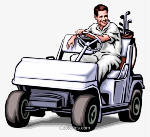 Golfer In Golf Cart Royalty Free Vector Clip Art Illustration - Man In Golf Cart #2365007 Golfer In Golf Cart Royalty Free Vector Clip Art Illustration - Man In Golf Cart #2365007