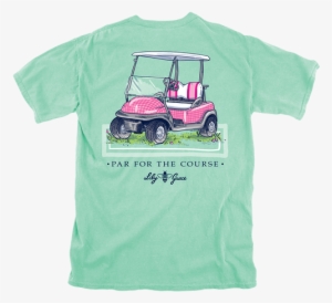 Pink Golf Cart - Fripp & Folly Truck And Boat Blue Jean #2365402