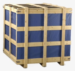 About Battened Round Timber Crates - Crate #2365417