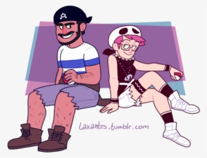 Me And My Best Friend @red Jolly Rancher As Team Grunts - Cartoon #2367137