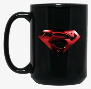 Superman S Shield V5 Bm15oz 15 Oz - My Waifu Loves Me #2367326