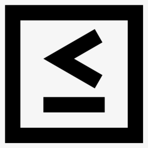 Less Or Equal Icon - Parallel #2368101