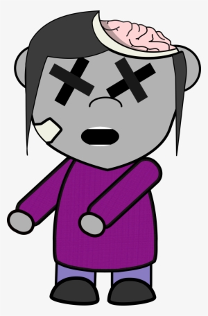 This Free Icons Png Design Of Chibi Zombie #2368172